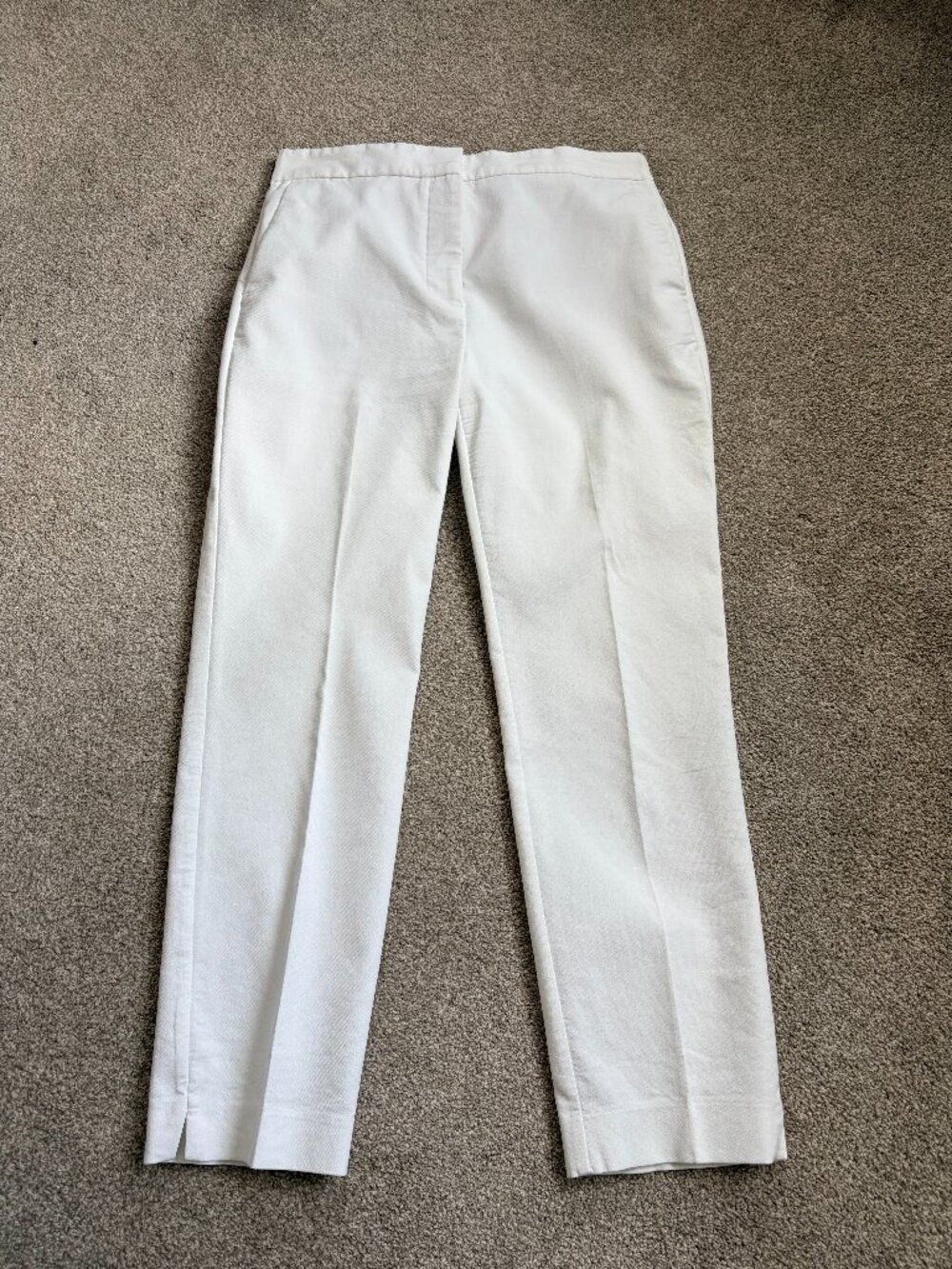 Zara High-Rise Straight Leg Pants